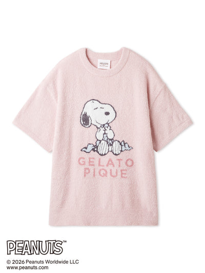 [PEANUTS] Smoothie Jacquard Pullover gelato pique