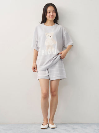 Fluffy Variety Motif Jacquard Pullover