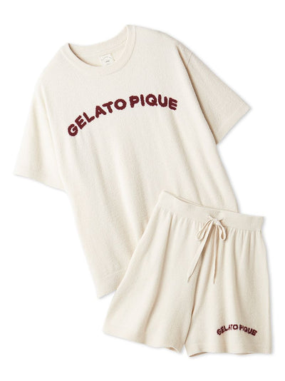 Smoothie Lite Casual Logo Jacquard Pullover & Shorts Set gelato pique
