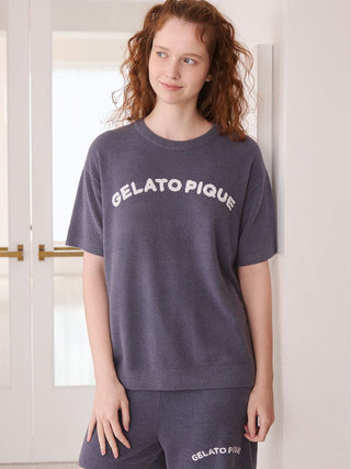 Smoothie Lite Casual Logo Jacquard Pullover & Shorts Set