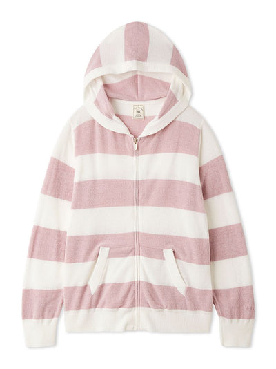 Smoothie Lite Cool Striped Hoodie gelato pique