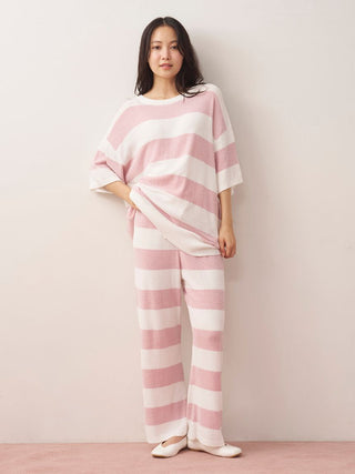 Smoothie Lite Cool Striped Short-sleeve Pullover