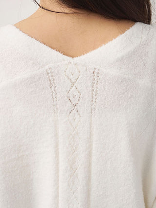 Smoothie Eyelet Short Cardigan