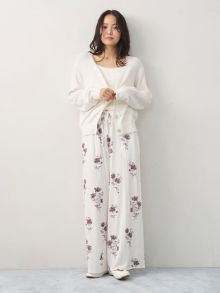 Smoothie Eyelet Short Cardigan