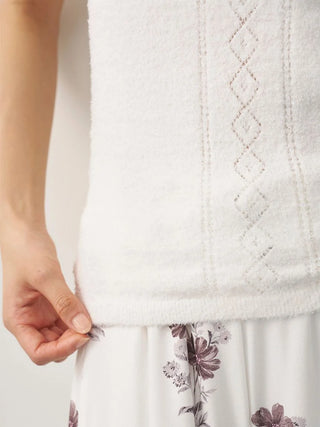 Smoothie Eyelet Camisole With Built-in Bra