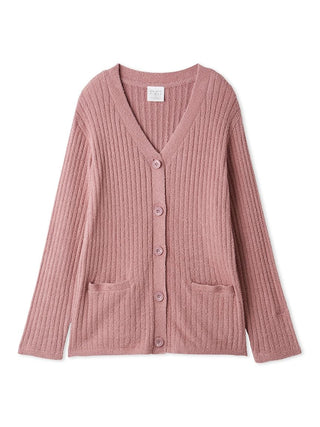 Gelato Pique Temperature-regulating Smoothie Cardigan in pink