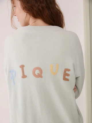 Airy Moco Painter Bear Cardigan