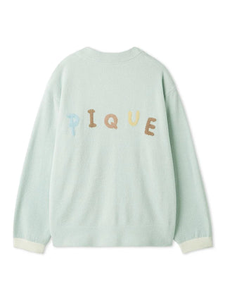 Airy Moco Painter Bear Cardigan