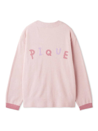 Airy Moco Painter Bear Cardigan