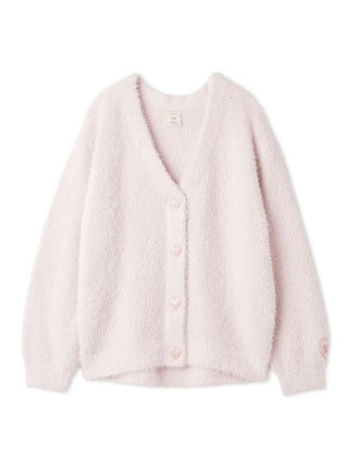 Glitter Feather Heart Cardigan - view 2
