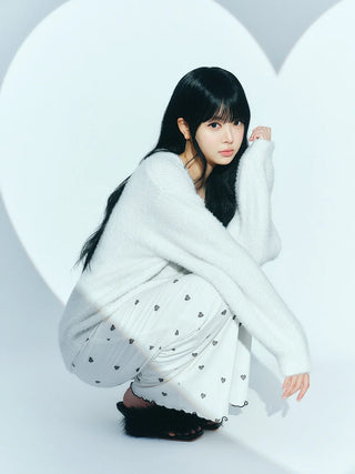 Glitter Feather Heart Cardigan - view 6
