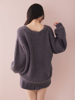Glitter Feather Heart Cardigan - view 9