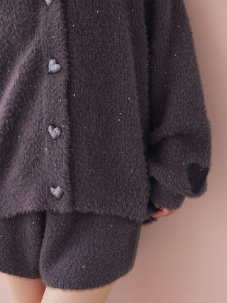 Glitter Feather Heart Cardigan - view 14