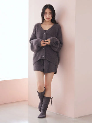 Glitter Feather Heart Cardigan - view 18