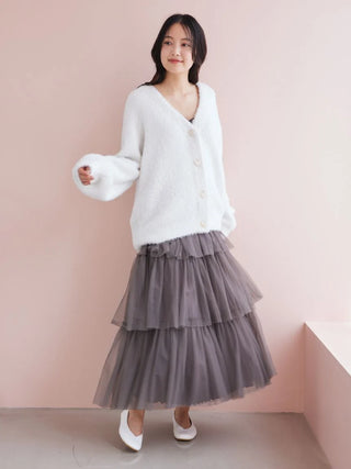 Glitter Feather Heart Cardigan - view 23
