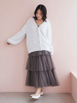 Glitter Feather Heart Cardigan - view 24