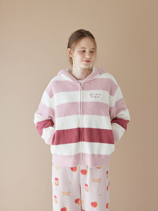 Baby Moco Striped Cozy Hoodie - view 5