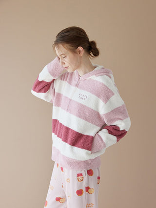 Baby Moco Striped Cozy Hoodie - view 6