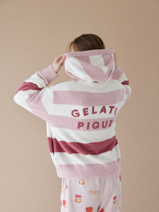 Baby Moco Striped Cozy Hoodie - view 8
