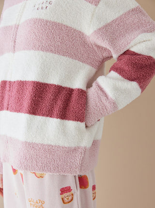 Baby Moco Striped Cozy Hoodie - view 12