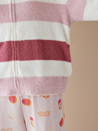 Baby Moco Striped Cozy Hoodie - view 13