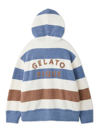 Baby Moco Striped Cozy Hoodie - view 17