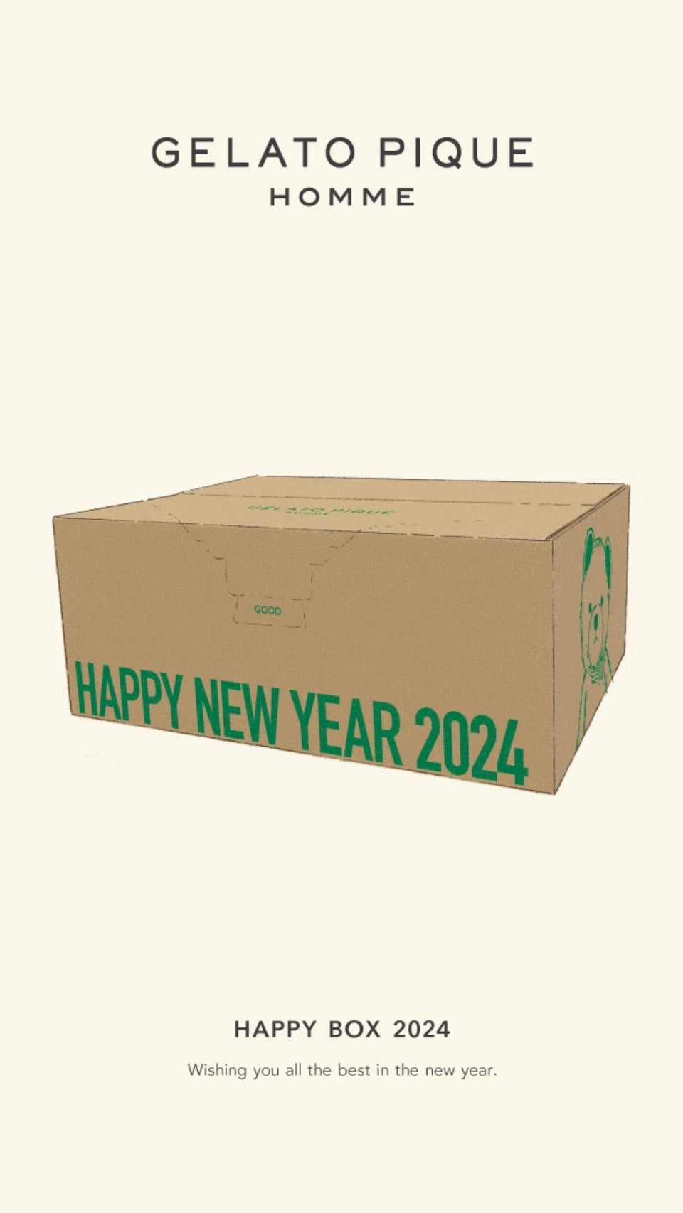 新品未開封品です未開封BOX GELATO PIQUE HAPPY BOX 2024 B 福袋