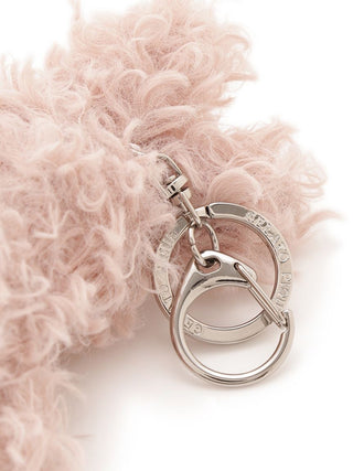 Rabbit Ribbon Key Charm in PINK, Cute Plush Toys, Keychain Charm, Character Toys at Gelato Pique USA.