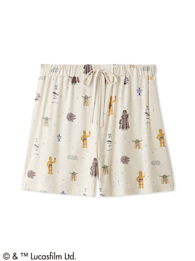 [Pre-order]【STAR WARS】Women's All-Over Print Shorts gelato pique