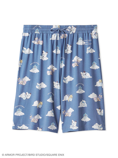 [DRAGON QUEST] [Men’s] All-Over Print Shorts gelato pique