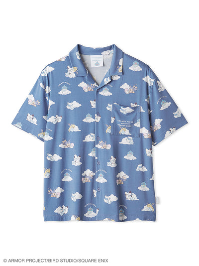 [DRAGON QUEST] [Men’s] All-Over Print Short-Sleeve Shirt gelato pique