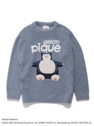 [Pokémon Sleep][Men's] BABY MOCO Jacquard Pullover & Long Pants Set