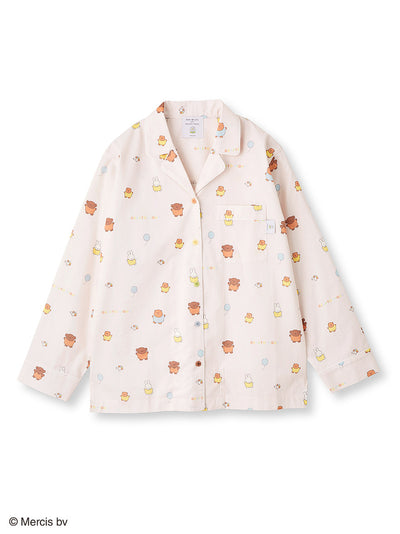 [Dick Bruna] Patterned Flannel Shirt gelato pique