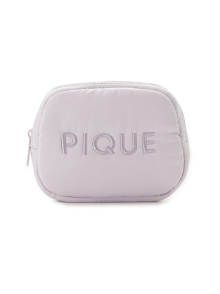 Soft Marshmallow Motif Tissue Pouch by Gelato Pique USA, showcasing luxury loungewear accessory with elegant design.