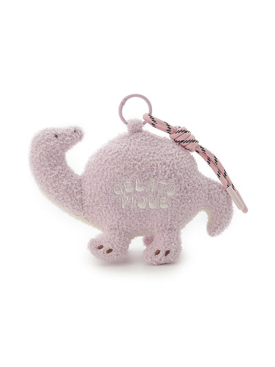 Dinosaur Knit Charm Pouch gelato pique