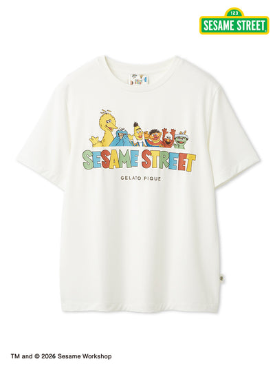 [SESAME STREET] One-Point T-shirt gelato pique