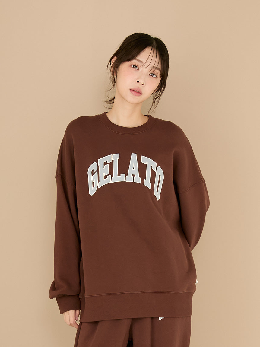 College Logo Pullover