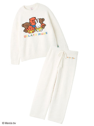 [Dick Bruna] UNISEX Babymoco Motif  JQD Pullover & Pants SET