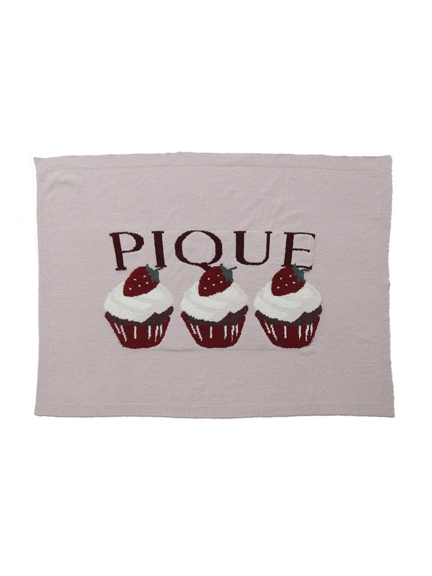 Airy Moco Cute Variety Jacquard Blanket