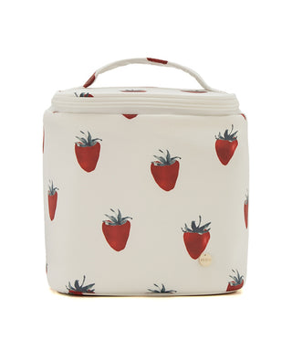 Strawberry Pattern Vanity Pouch Bag