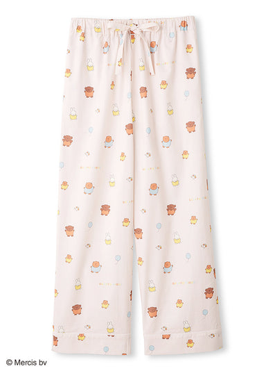 [Dick Bruna] Patterned Flannel Pants gelato pique