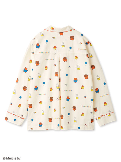 [Dick Bruna] HOMME Patterned Flannel Shirt gelato pique