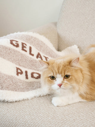 [CAT&DOG] Gelato Pique 2 Border Pet Blanket