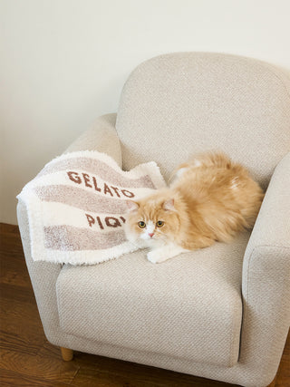 [CAT&DOG] Gelato Pique 2 Border Pet Blanket