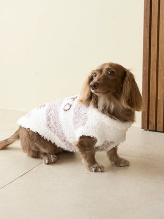 [CAT&DOG] Gelato Pique 2 Border Pet Pullover
