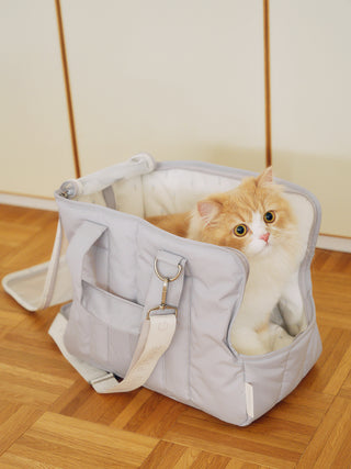 【CAT&DOG】Mini-size Quilting Carrier Bag
