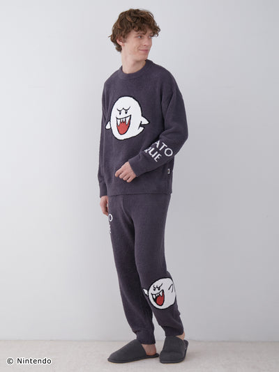 2024【SUPER MARIO™️】【MEN'S 】Baby Moco Jacquard Pullover & Long Pants SET gelato pique