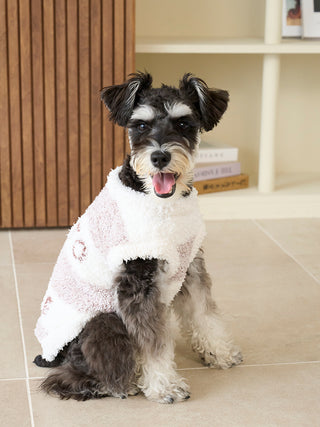 [CAT&DOG] XL-size Gelato Melange 2 Border Pet Pullover