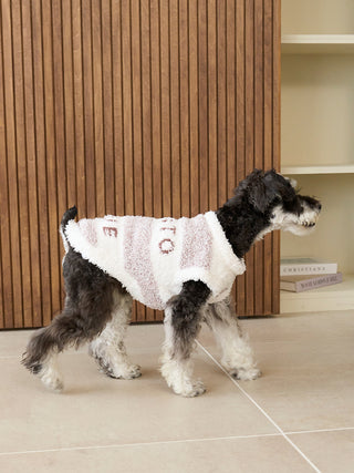[CAT&DOG] XL-size Gelato Melange 2 Border Pet Pullover