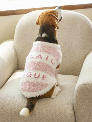 [CAT&DOG] XL-size Gelato Melange 2 Border Pet Pullover